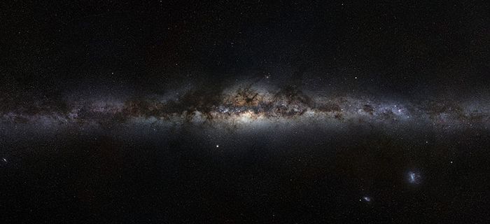 Voie lactée par ESO/S. Brunier CC-BY